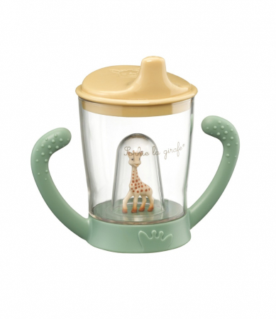 Pentru Bebe - Cana anti-curgere miniatura Girafa Sophie