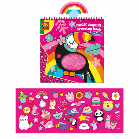 Carte de colorat cu paiete magice [1]