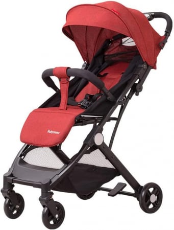 Carucioare - Carucior Sport pentru Copii cu Sistem de Pliere Tip Troller - Rosu