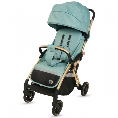 Carucioare - Carucior Sport AppeKids – Upp – Ultracompact, Pliere automata, De la nastere la 22kg - River Green