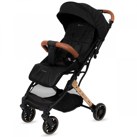 Carucioare si articole transport copii si bebelusi - Carucior Sport AppeKids Travel, Ultracompact, Tip Troller - Black