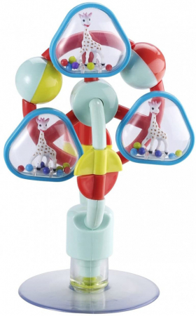 Bebe 9 luni+ - Centru de activitati cu ventuza Girafa Sophie
