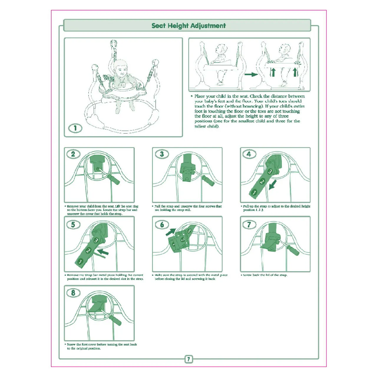 Super Happy Baby Jungle Jumper - dezvoltare motorie si distractie [2]