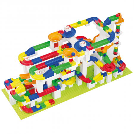 Jucarie de construit pentru copii Marble Run Hubelino (585 piese) [2]