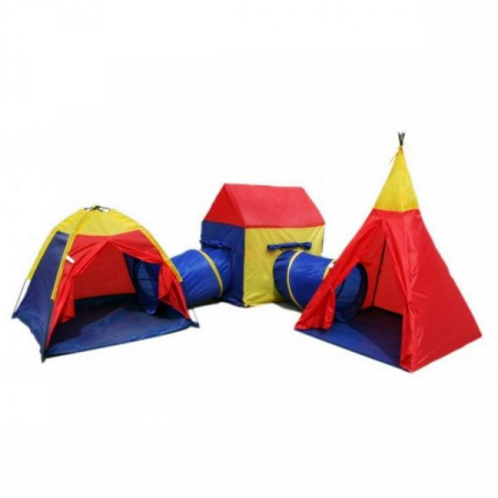 Jucarii copii si bebe - Cort de joaca 5 în 1 Ecotoys 8906