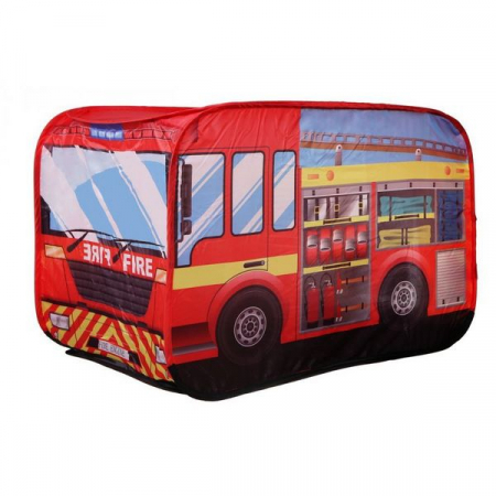 Jucarii copii si bebe - Cort masina de pompieri Ecotoys 8153