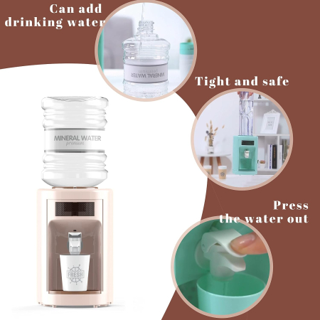 Dozator de Apa de Jucarie pentru Copii cu Sunete si Lumini, Mini Dispenser pentru Jocuri de Rol [1]