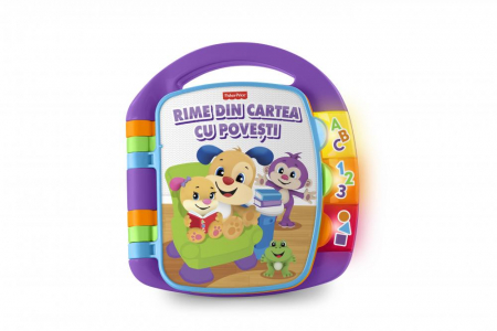 Jucarii fete - Fisher Price Cartea De Povesti in Limba Romana