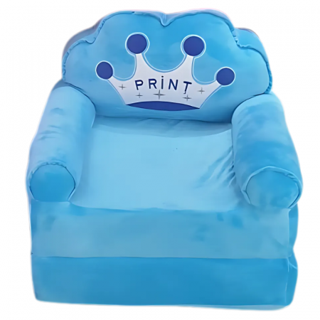 Jucarii de plus - Fotoliu din Plus pentru Copii, Extensibil XXL - Print