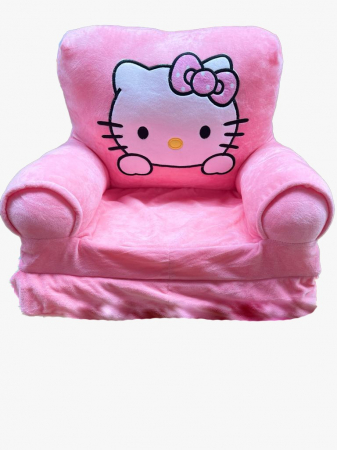 Fotoliu din plus pentru copii, extensibil, Minnie, Ursulet, Hello Kitty