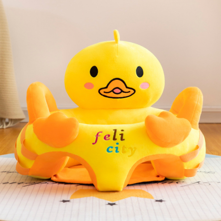 Fotoliu din plus bebelusi, moale si pufos, arcada cu jucarii inclusa, personaje diferite [1]