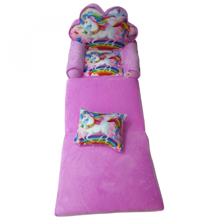 Fotoliu din Plus Extensibil, cu Perna, 3 placi  - Unicorn [1]