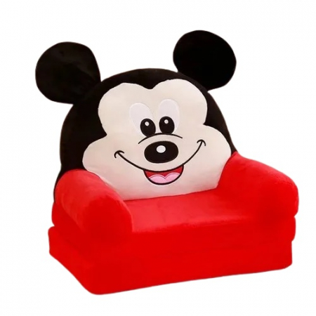 Jucarii de plus - Fotoliu extensibil de plus - model Minnie si Mickey L