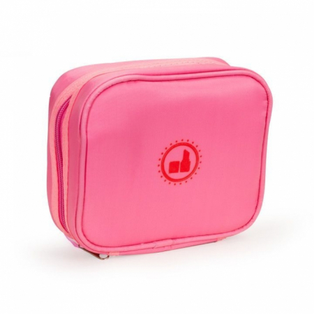 Jucarii copii si bebe - Gentuta de make-up cu 6 elemente din lemn Ecotoys PH10C001