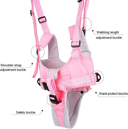 Ham Bebelusi Premergator Ergonomic 2in1 Pisicuta Roz [3]
