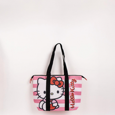 Hello Kitty Stripes Geanta de Plaja Copii 47 cm [2]