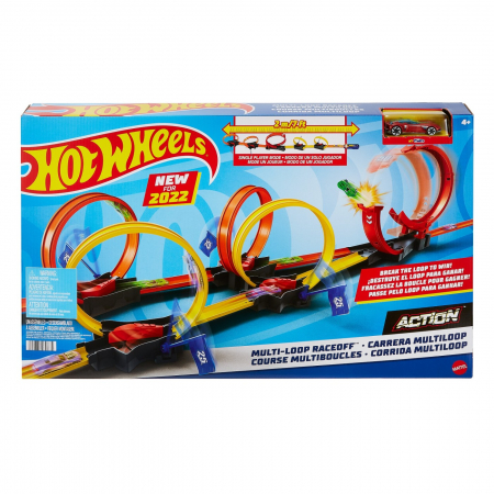 Jucarii copii si bebe - Hot Wheels Action Pista Buclelor Duble