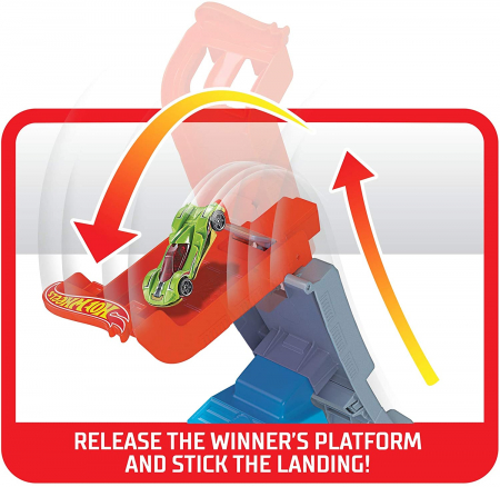 Hot Wheels Lansator Cu Masinuta Power Up the Hill [5]