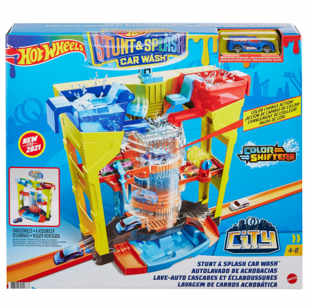 Masinute - Hot Wheels Masini Culori Schimbatoare Spalatoria