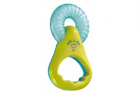 Inel dentitie refrigerant verde Girafa Sophie [2]