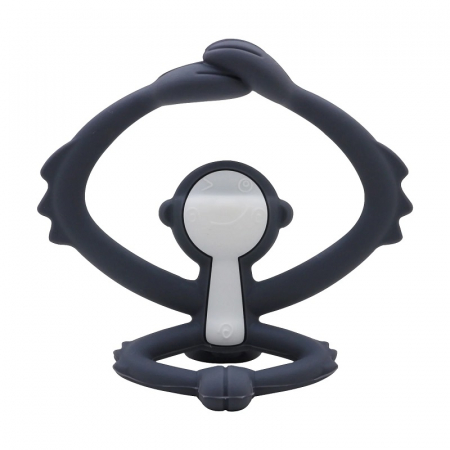 Bebe 9 luni+ - INEL GINGIVAL DIN SILICON, MOMBELLA - MAIMUTICA GREY