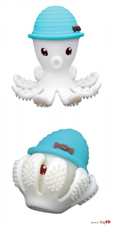 INEL GINGIVAL DIN SILICON, MOMBELLA - OCTOPUS ALBASTRU [1]