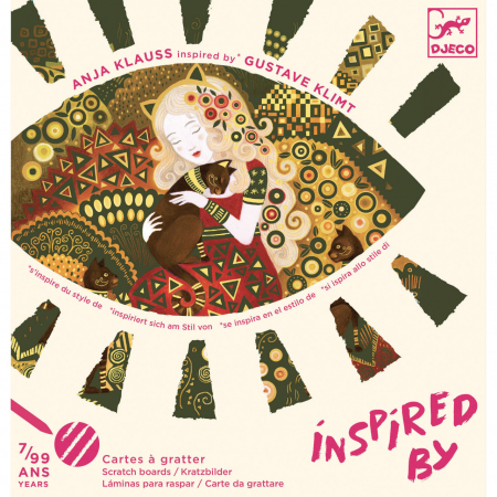 Reduceri - Idei de cadouri! - Atelier de razuit Art Nouveau Inspired by Gustave Klimt, Djeco