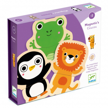 Joc cu magneti Animale prietenoase, Djeco [3]