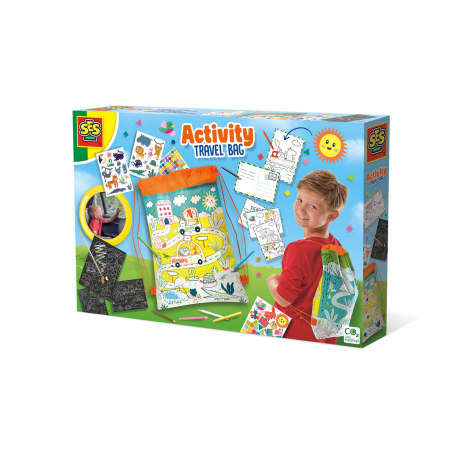 Copii 3 ani+ - Joc de calatorie copii - Rucsac cu activitati