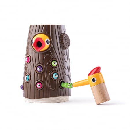 Jocuri si jucarii educative pe varsta - Joc de dexteritate - Ciocanitoarea