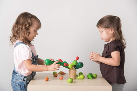 Jucarii si jocuri interactive pentru  copii - Joc de indemanare Montessori din lemn, Cactus instabil