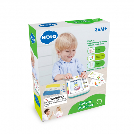 Jocuri si jucarii educative pentru bebe - Joc Educational Potrivirea Culorilor