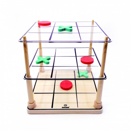 Copii 3 ani+ - Joc educativ Epic Tic tac toe, Svoora
