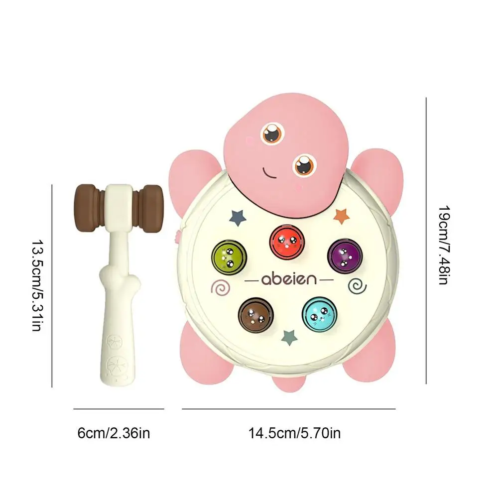 Joc Interactiv de Motricitate cu Ciocanel Whack-a-Mole [12]