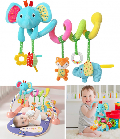 Jucaria Multifunctionala pentru Bebelusi, Zornaitoare si Jucarie de Dentitie [3]