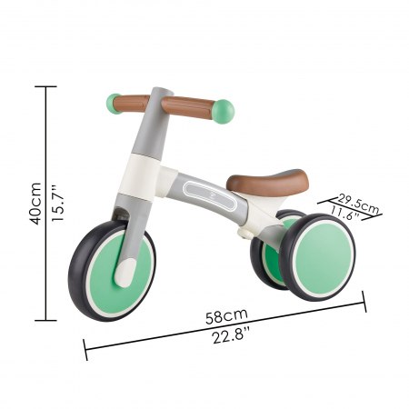 Jucarie - Bicicleta de echilibru, verde deschis [2]