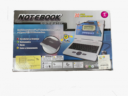 Copii 5 ani+ - Jucarie copii Laptop - Invatam limba engleza, culoare gri