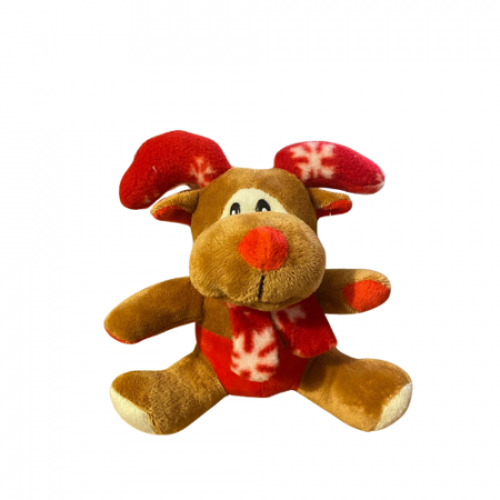 Copii 3 ani+ - Jucarie de Plus, Renul Rudolf, 20 cm