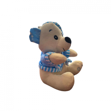 Jucarie de Plus Albastru, Ursulet Somnoros, 20 cm [3]