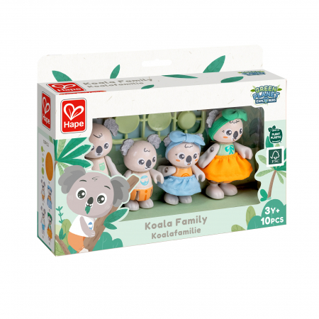 Jucarie din lemn - Familia de Koala (10 piese) [1]