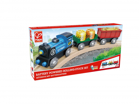 Jucarie - Locomotiva si vagoane cu baterii [1]