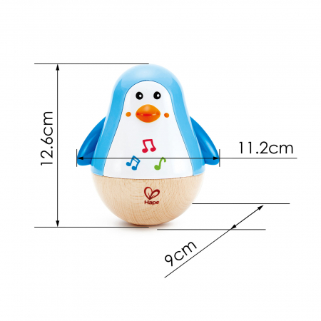 Jucarie din lemn - Pinguin Hopa Mitica [2]