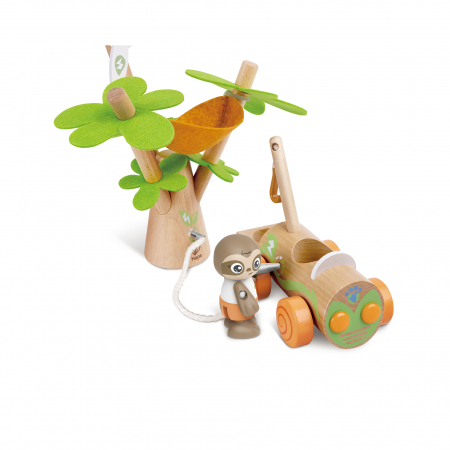 Jucarie din lemn - Plantarea copacilor E-car (7 piese) [3]