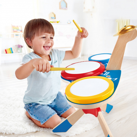 Jucarie din lemn - Set de tobe [1]
