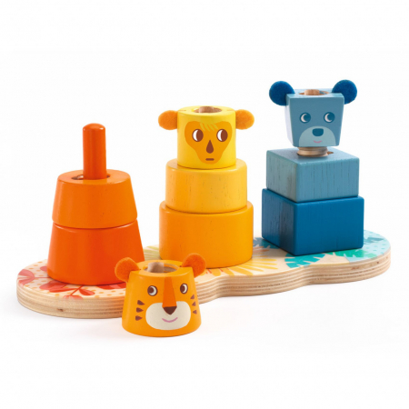 Jucarie educativa bebe MultiStack, Djeco [2]
