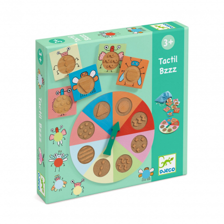 Jucarii Montessori - Jucarii educative Tactil Bzzz, Djeco
