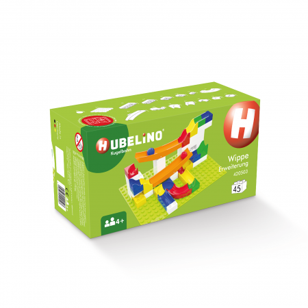 Jucarie copii Marble Run Hubelino - extensie balansoar (45 piese) [3]