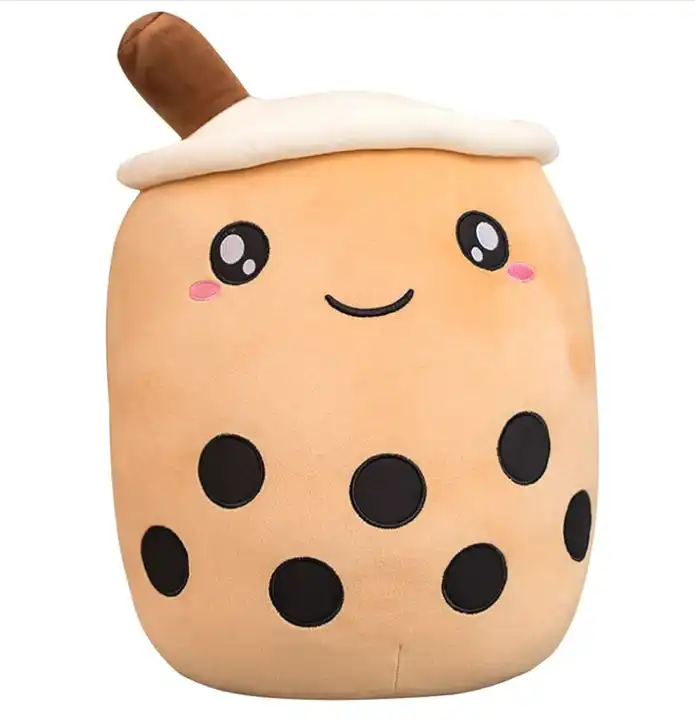 Jucarii baieti - Jucarie Plus Boba Tea Milk, 25 CM