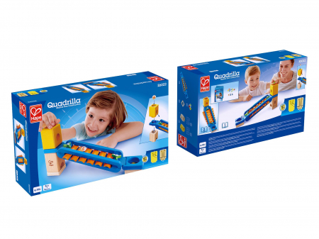 Jucarie copii Quadrilla - circuit cu bile - Sonic (13 piese) [1]