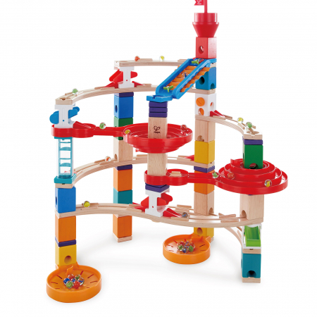 Jucarii copii si bebe - Jucarie copii Quadrilla - circuit cu bile - Super spirala (129 piese)